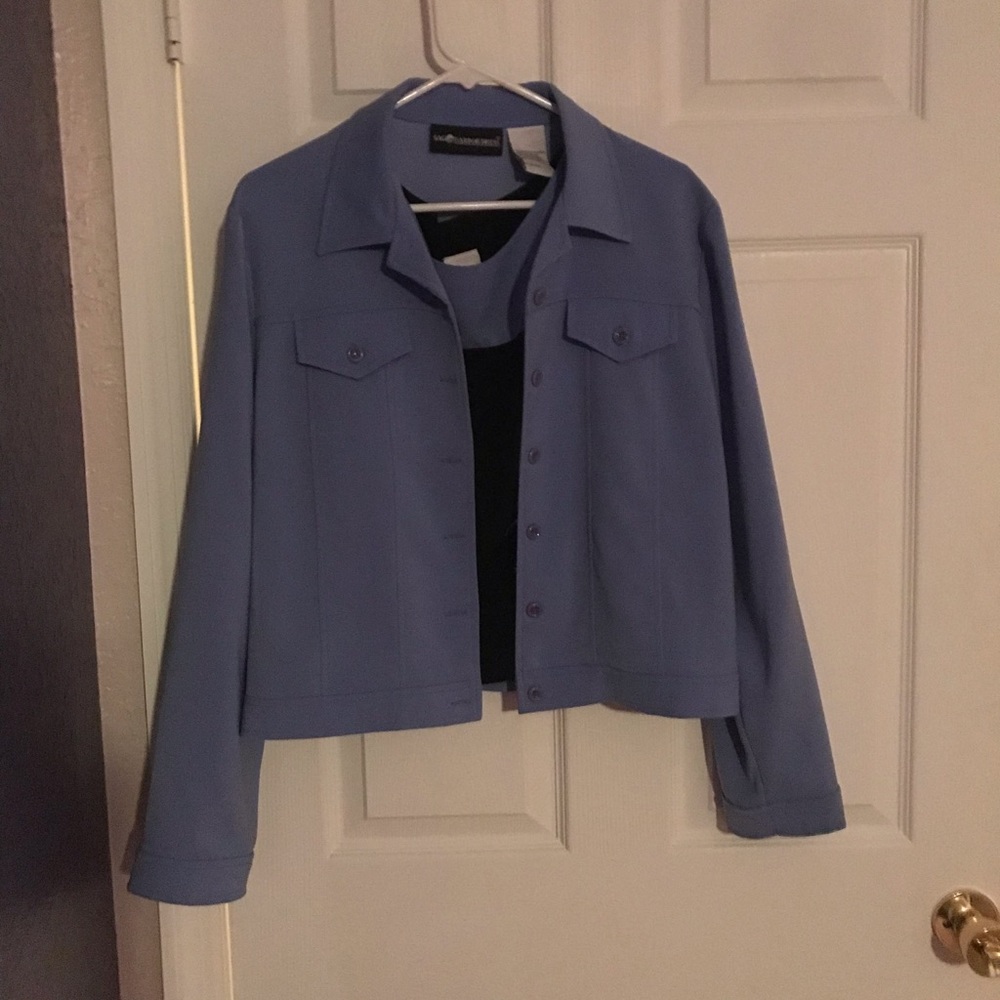 Dress shirt/matching jacket
